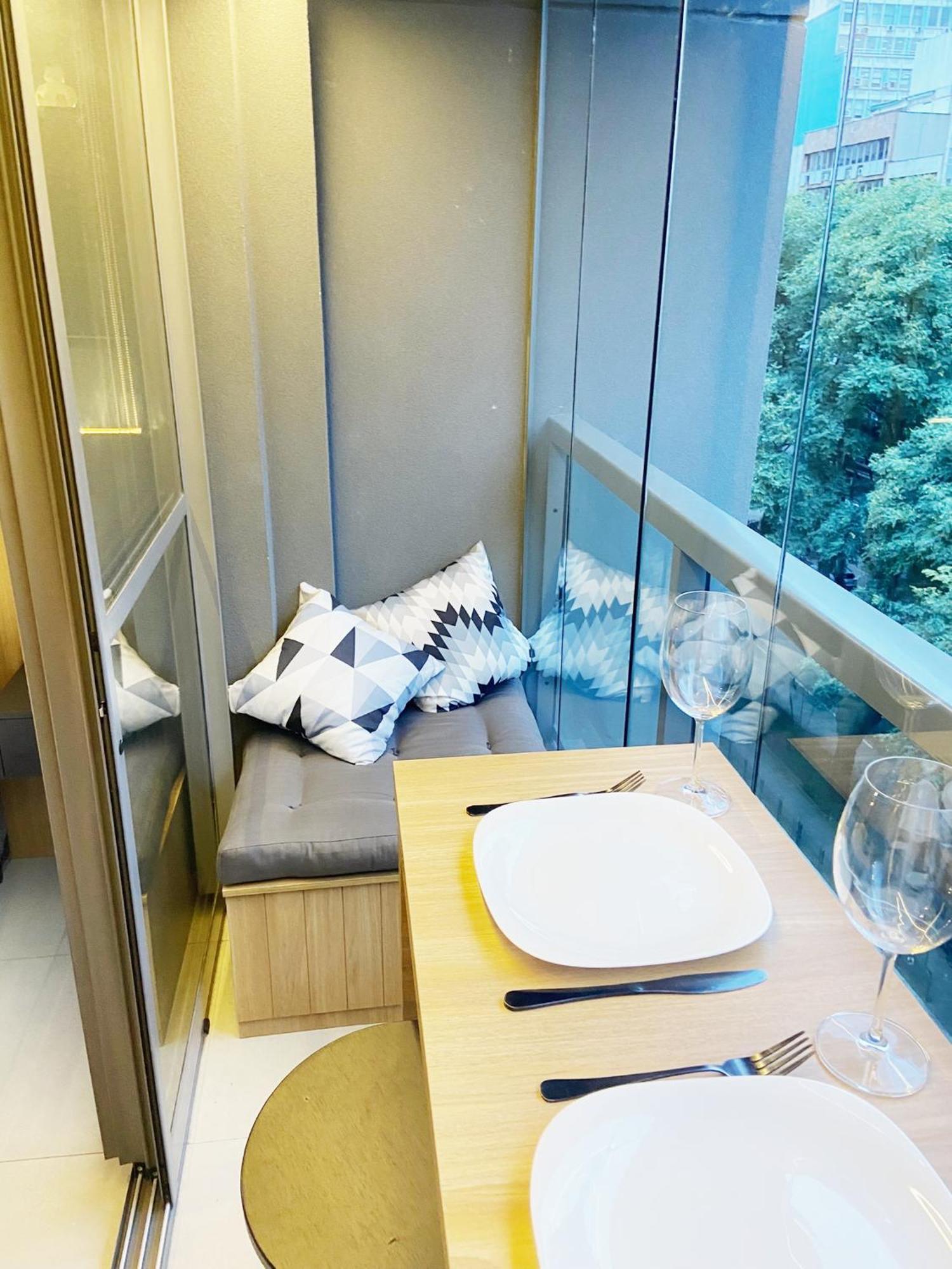 Consolacao Grey Box - De Luxo No Centro - Ar Condicionado - Cama Queen - Maquina De Lavar - Prox Metro- Cozinha Completa - Wifi 500mbps - 7 Andar Apartment Sao Paulo